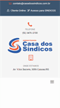 Mobile Screenshot of casadossindicos.com.br